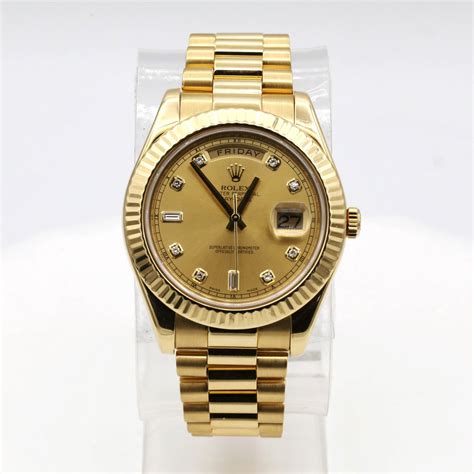 18k gold watch rolex electric buffer|rolex 18kt gold.